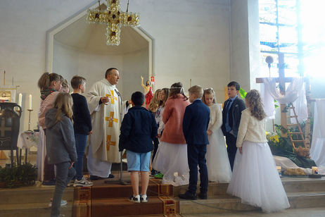 Dankgottesdienst der Kommunionkinder